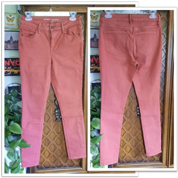 Old Navy Rockstar Midrise Skinny Jeans - Size 6 - Picture 16 of 16